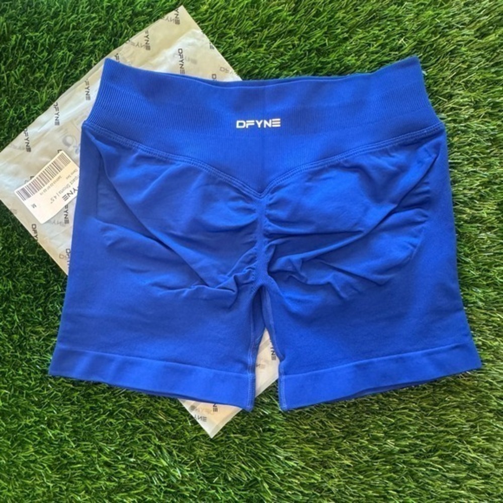 Dfyne impact shorts 4.5" deep sea blue medium